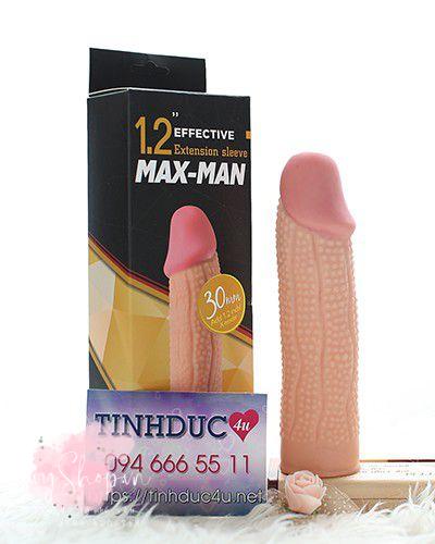 Bao cao su đôn dên có gai MAX MAN