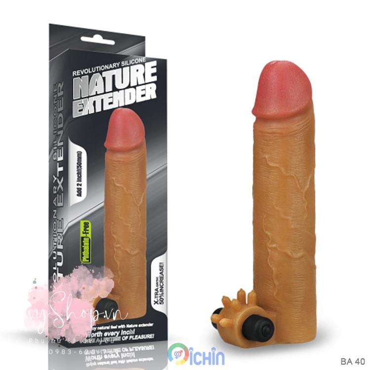 Bao cao su Đôn dên Lovetoy Nature Extender rung