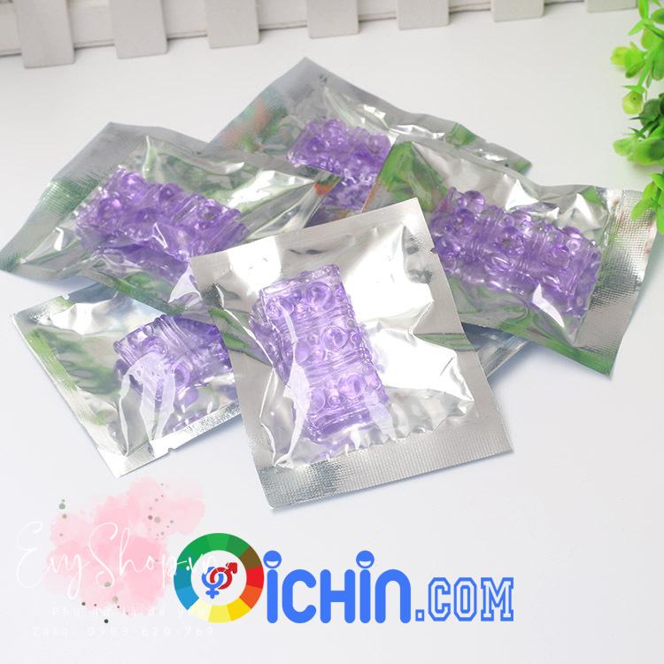 Bao tăng kích thước có gai bi silicone mềm mại