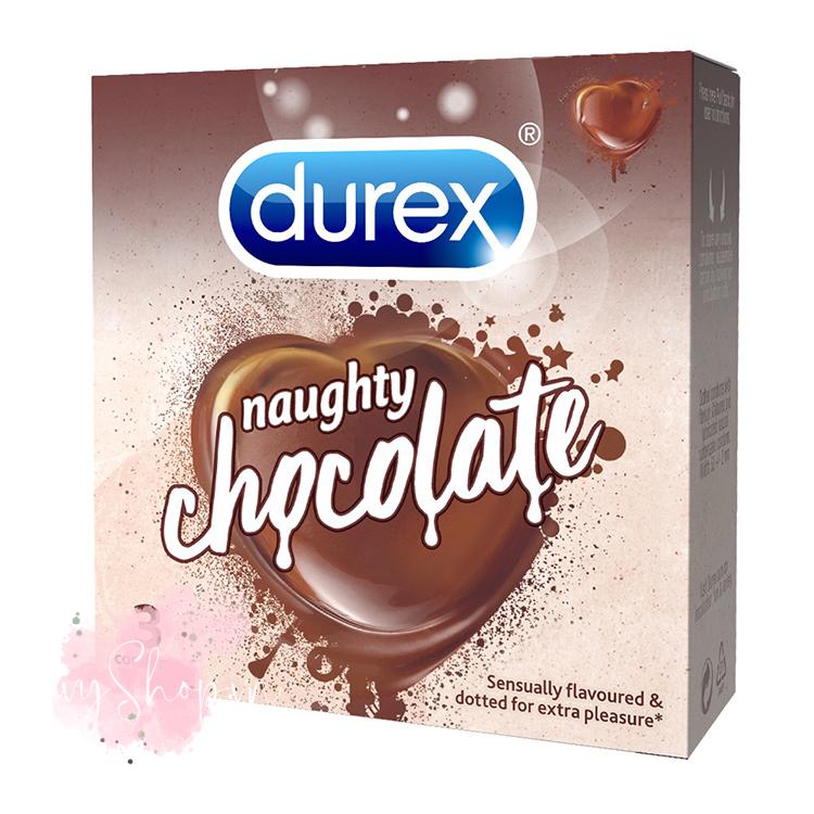 Durex hương Chocolate ngọt ngào - hương Dâu êm dịu