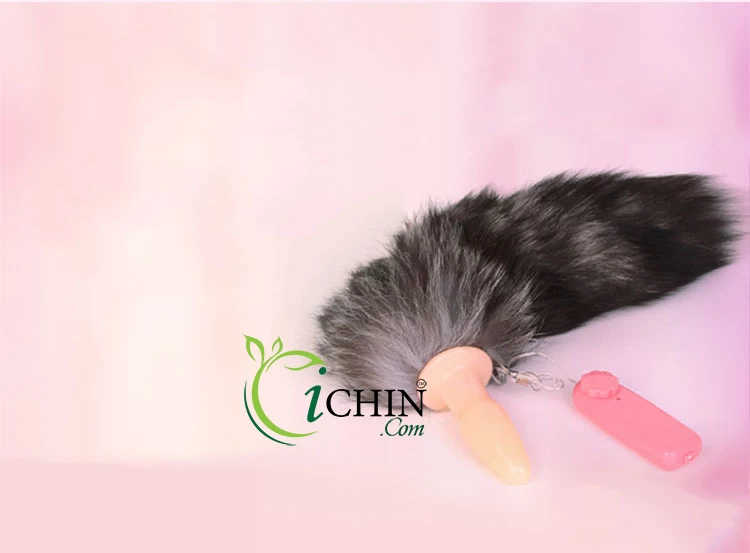 Đuôi cáo sử dụng silicone mềm mịn an toàn cho hậu môn