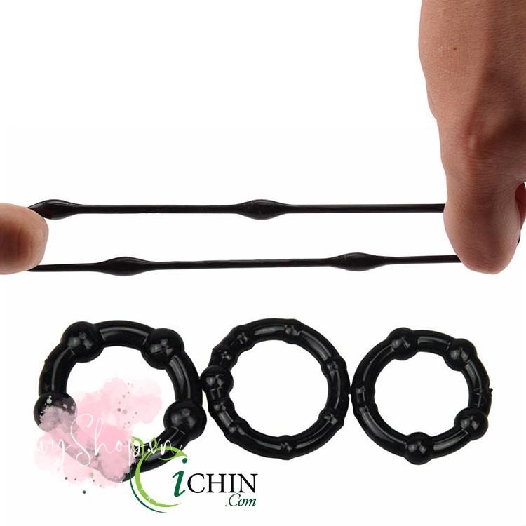 Stay Hard Beaded Cockrings dẻo dài bền bỉ