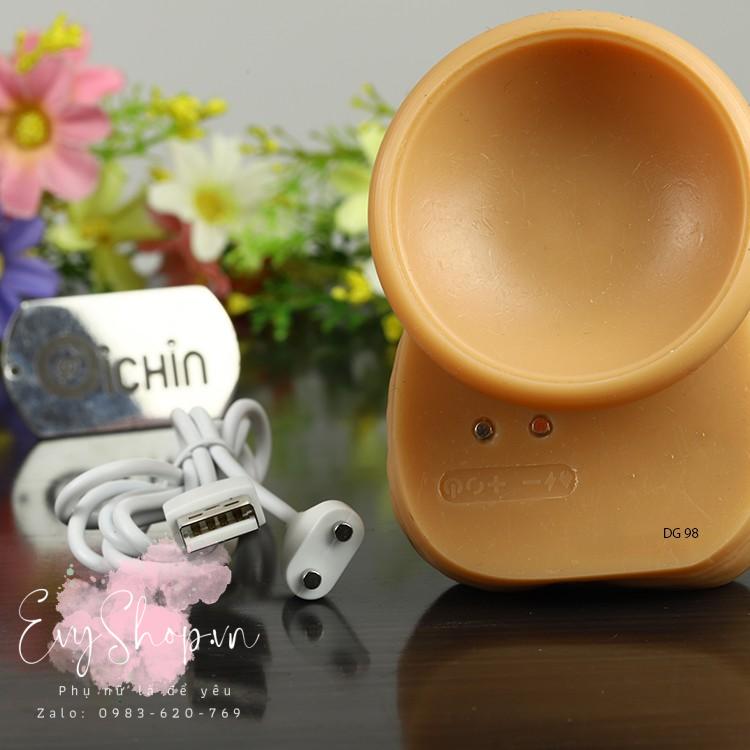4-4 Dương vật giả Yunman sử dụng cáp USB có thể sạc lại tiện lợi
