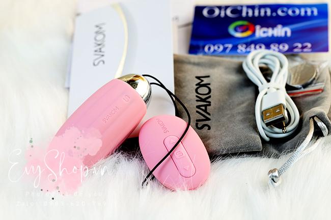 Svakom Elvan Sạc đầy năng lượng chỉ trong 2 giờ với pin lithium