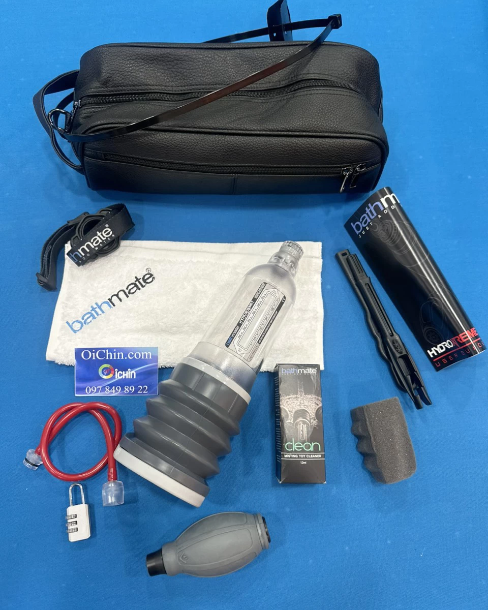 bathmate-hydroxtreme-7-wideboy-crystal-clear-6 Trang bị bộ phụ kiện đi kèm tiện lợi