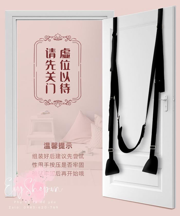 BDSM Dây đu treo cửa – đồ chơi bạo dâm mới lạ đầy kích thích