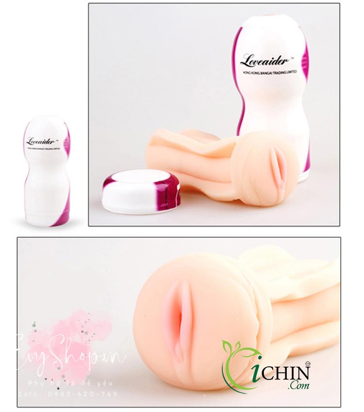 Cốc tự sướng LoveAider có silicone mềm mịn như thật
