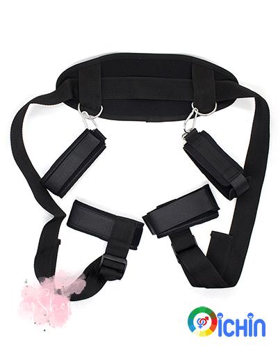 Dụng cụ trói tay chân khóa cổ SM