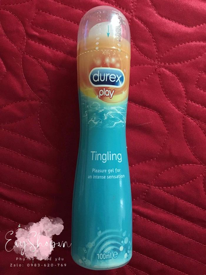 Gel Durex Play Tingling mang lại cảm giác mãnh liệt