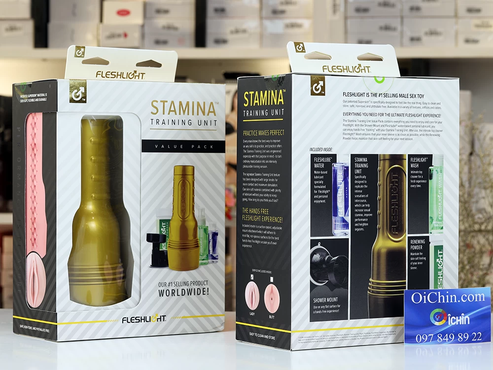fleshlight-stamina-4 Âm đạo giả Stamina có thiết kế lỗ âm đạo nhiều gai