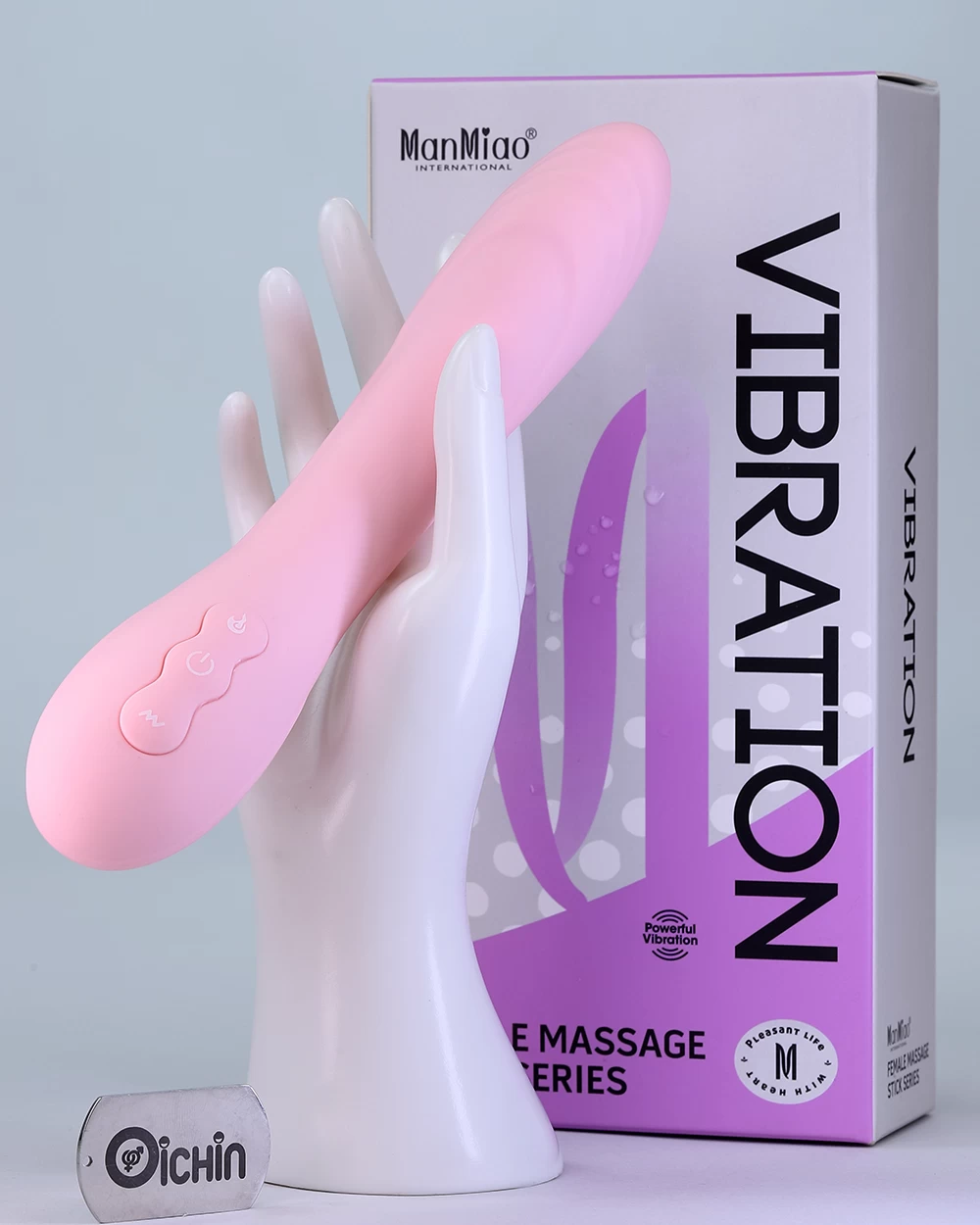 Máy rung tình yêu Heated Vibrator ManMiao rung đa tần kết hợp toả nhiệt sưởi ấm cho nữ thủ dâm