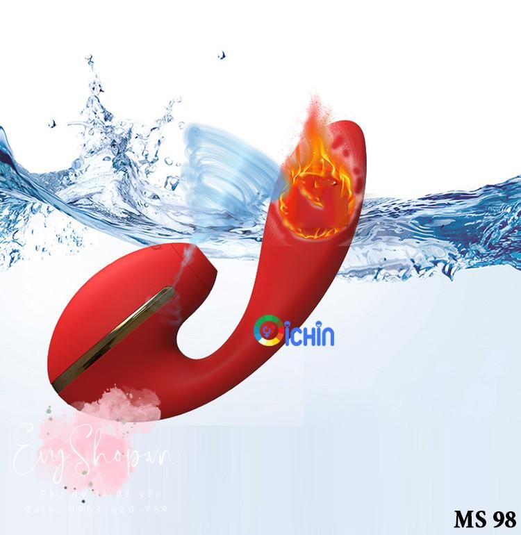 Máy rung vùng kín Kistoy TINA chống thấm nước 100%