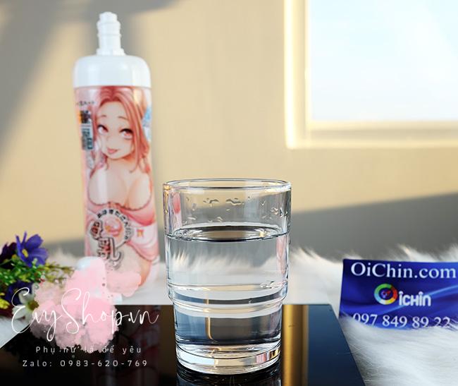 sau khi sử dụng chỉ cần dùng nước sạch để vệ sinh. Nó không bết dính hay bám lại cơ thể