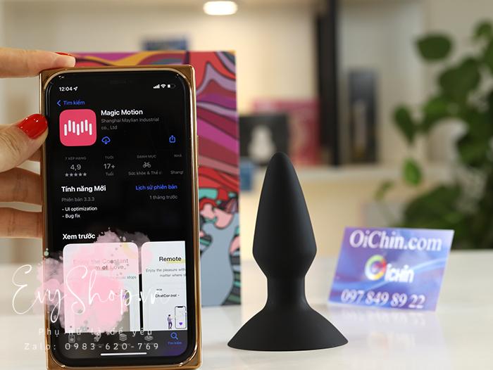 Magic Motion Equinox – đồ chơi hậu môn kết nối App thông minh