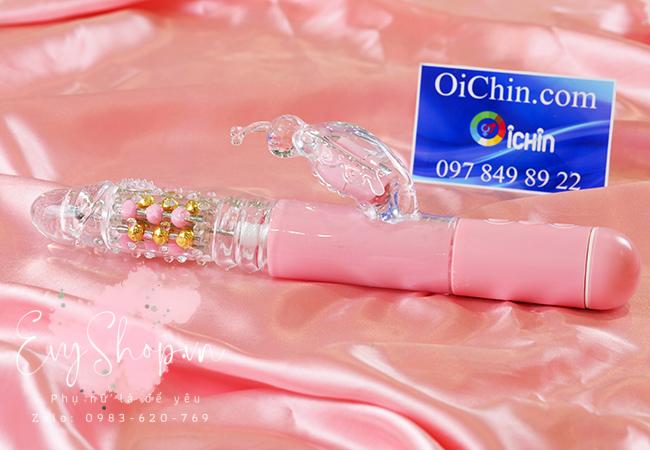 Pink Butterfly Penis có chất liệu silicone y tế an toàn cao