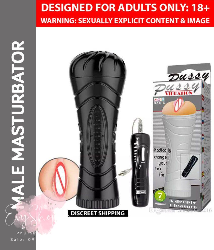 Đèn pin âm đạo giả có điều khiển 7 cấp độ rung chỉ 280k