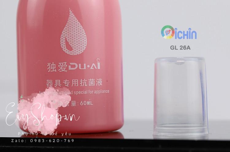Dung dịch vệ sinh đồ chơi người lớn dạng xịt 60ml