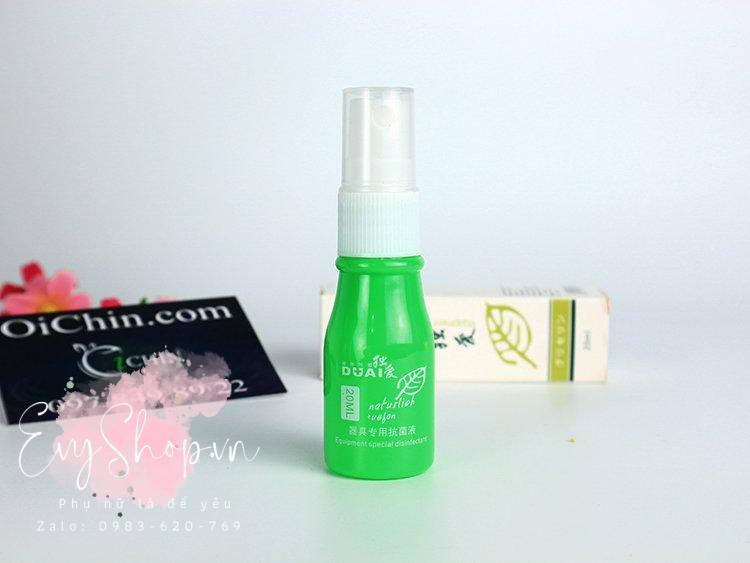 Dung dịch vệ sinh SEXTOY 20ml dạng xịt chuyên dụng thuận tiện