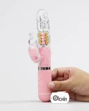 Pink Rabbit Penis rung xoay