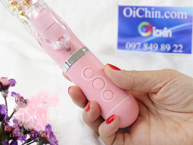 Pink Rabbit Penis rung xoay đa chế độ Pink Rabbit Penis rung xoay đa chế độ
