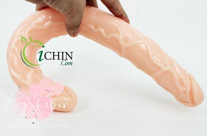 Dương vật giả silicon hai đầu