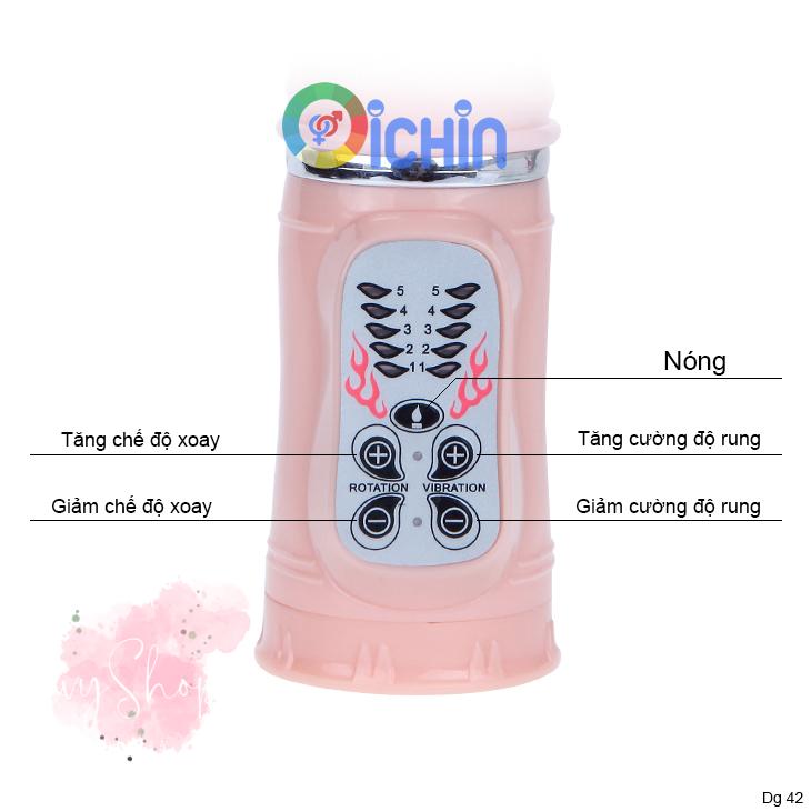 Các chế độ của dương vật giả rung ngoáy Naughty bunny