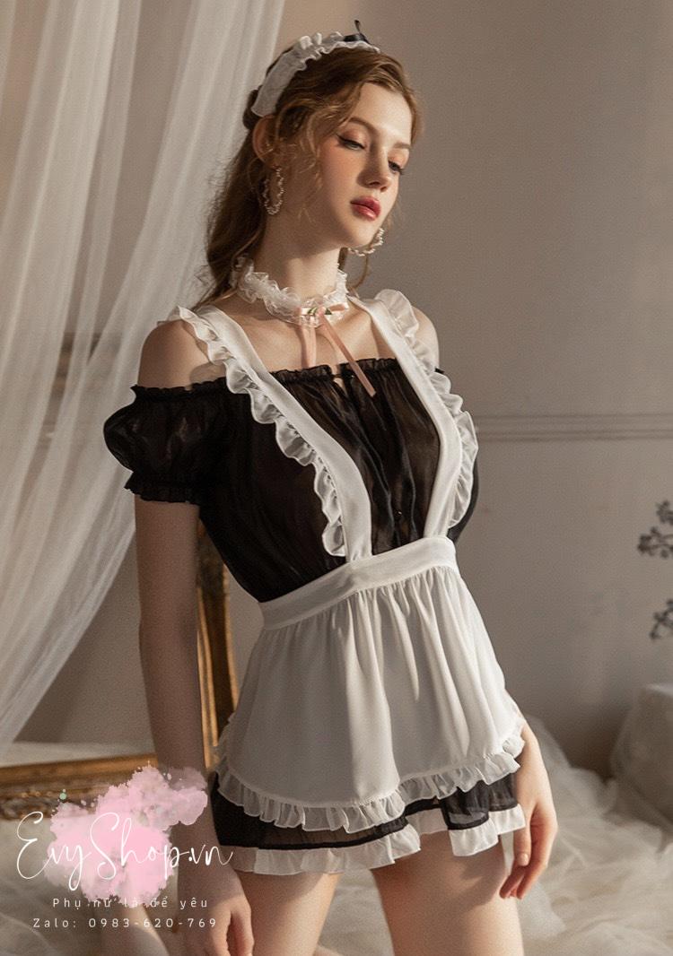 Đồ Cosplay Nữ Hầu Gái Đáng Yêu
