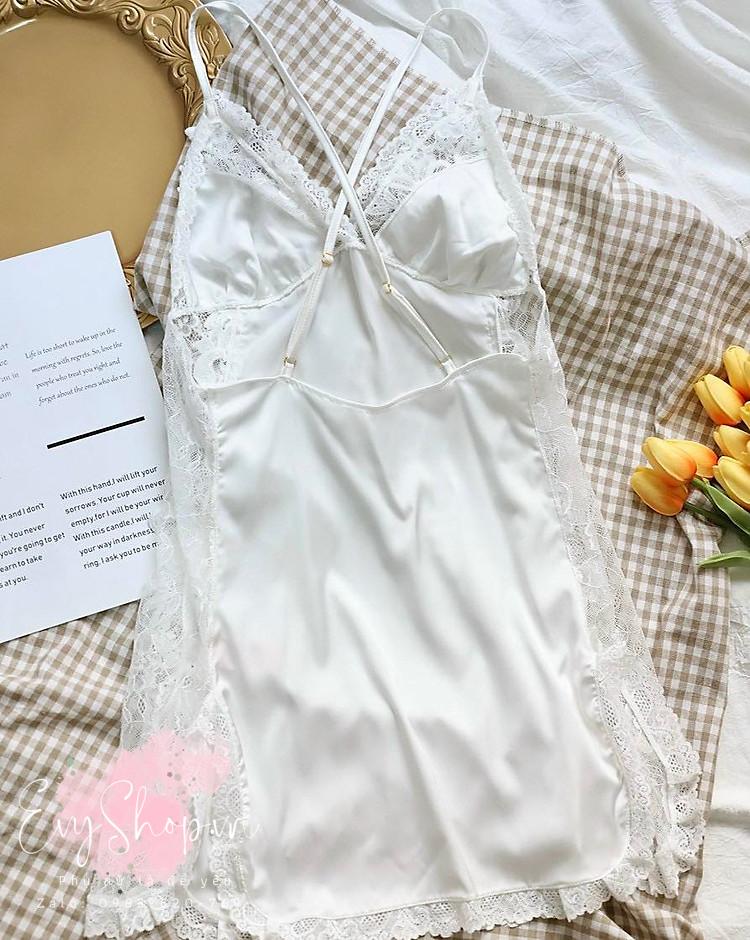 Váy Ngủ Phối Ren Gợi Cảm