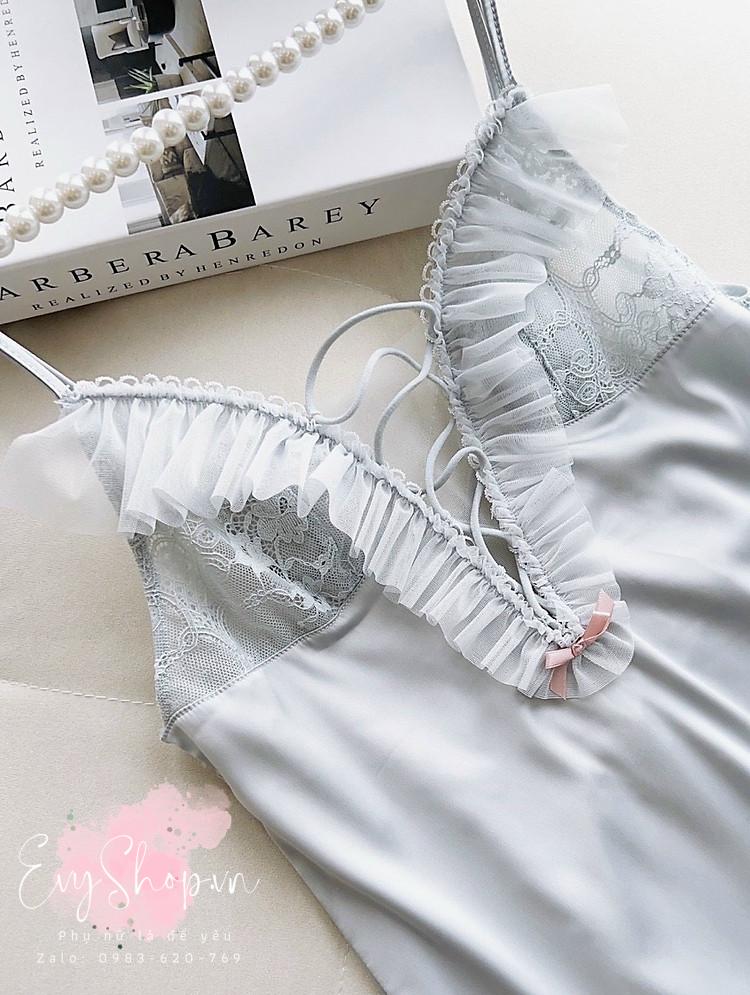 Váy Ngủ Đan Chéo Dây Quyến Rũ