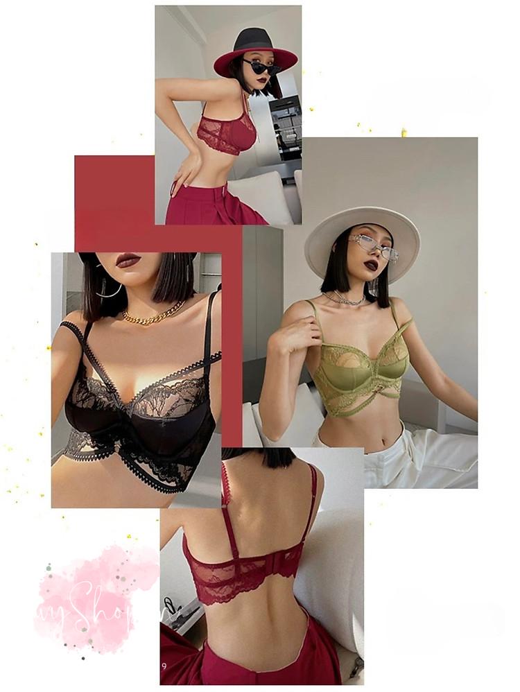 Bộ Bra Ren Thiết Kế Quyến Rũ