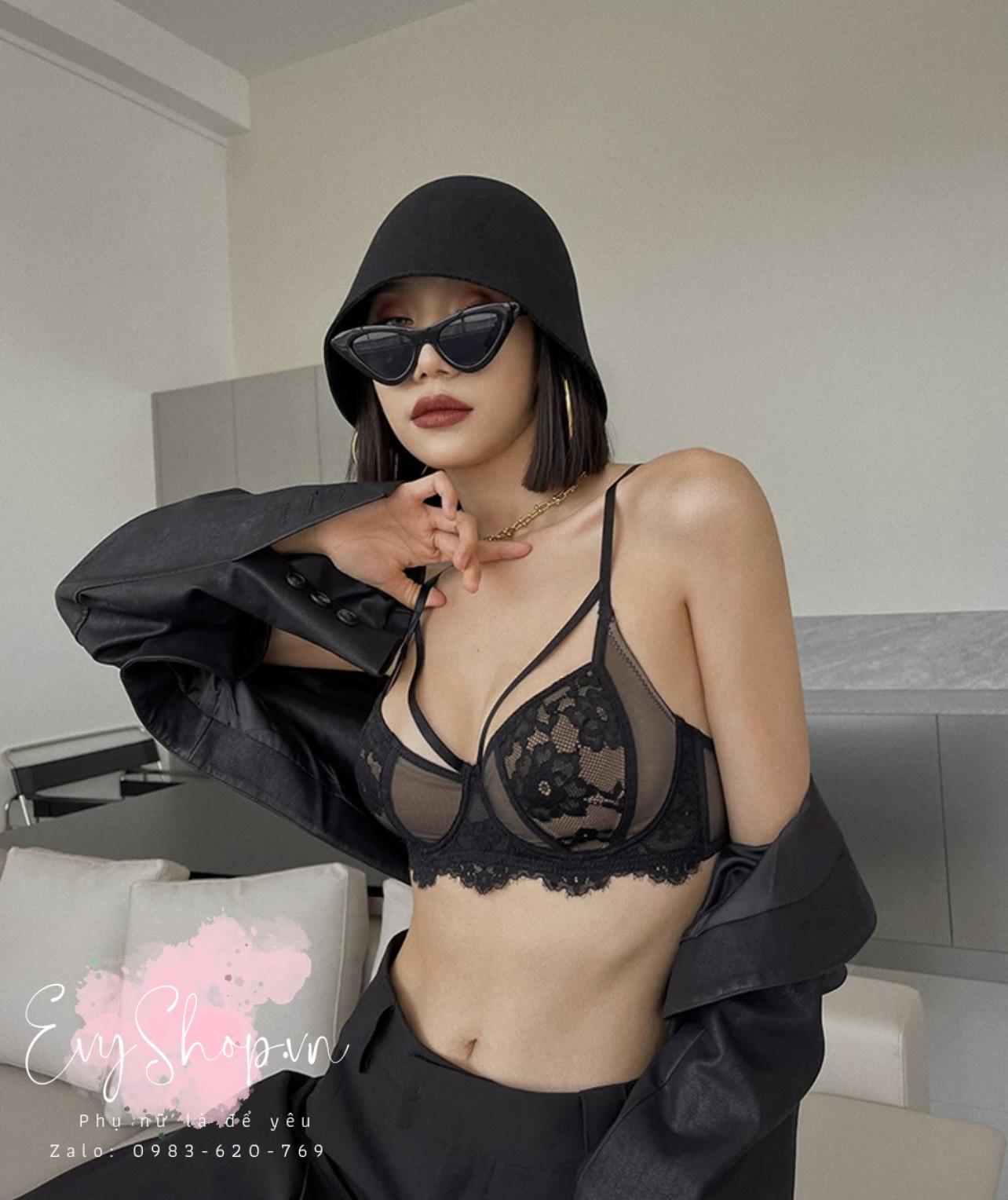 Bộ Bra Nữ Hoa Ren Gợi Cảm