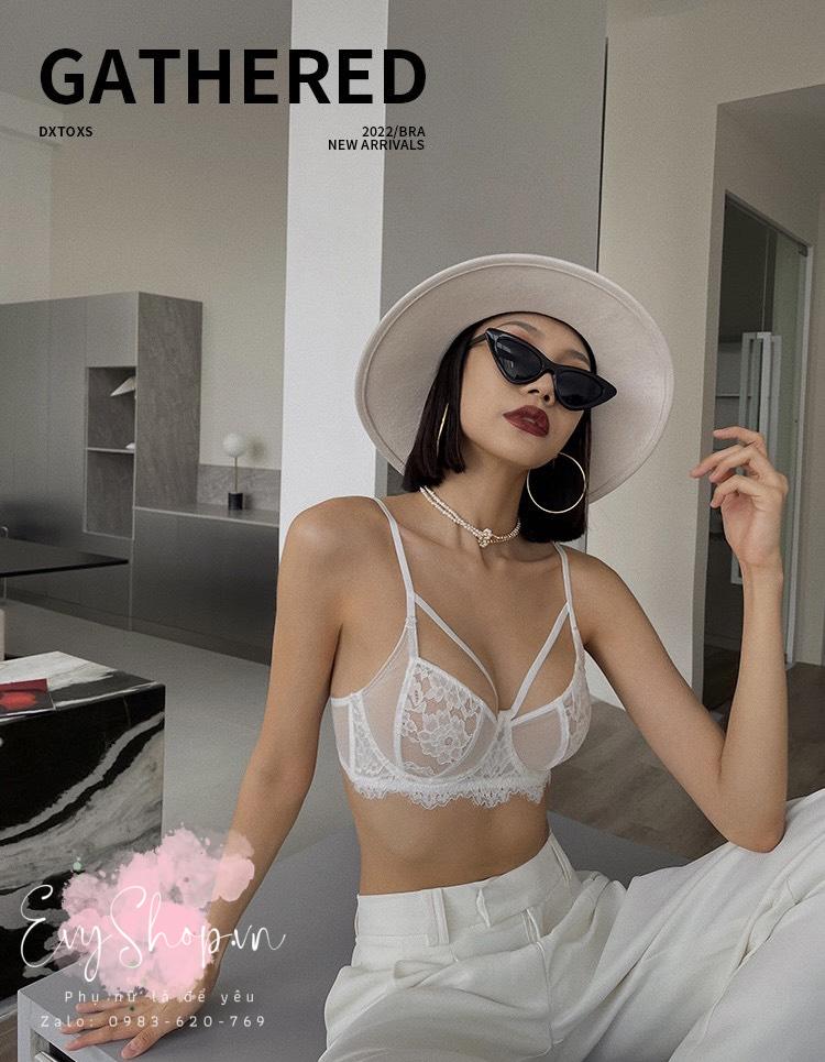 Bộ Bra Nữ Hoa Ren Gợi Cảm