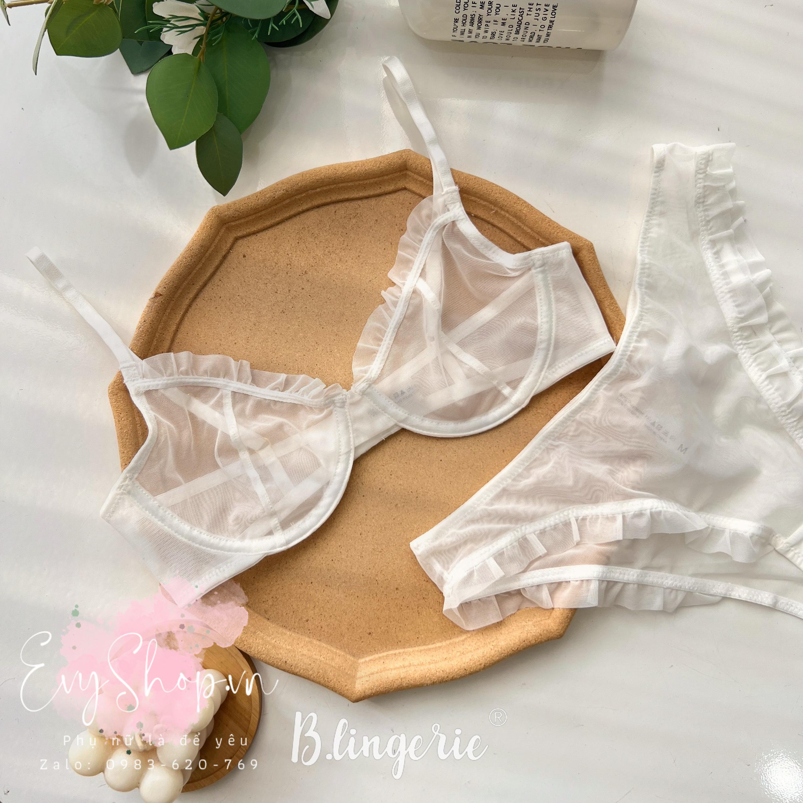 Bộ Đồ Lót Trơn Đơn Giản