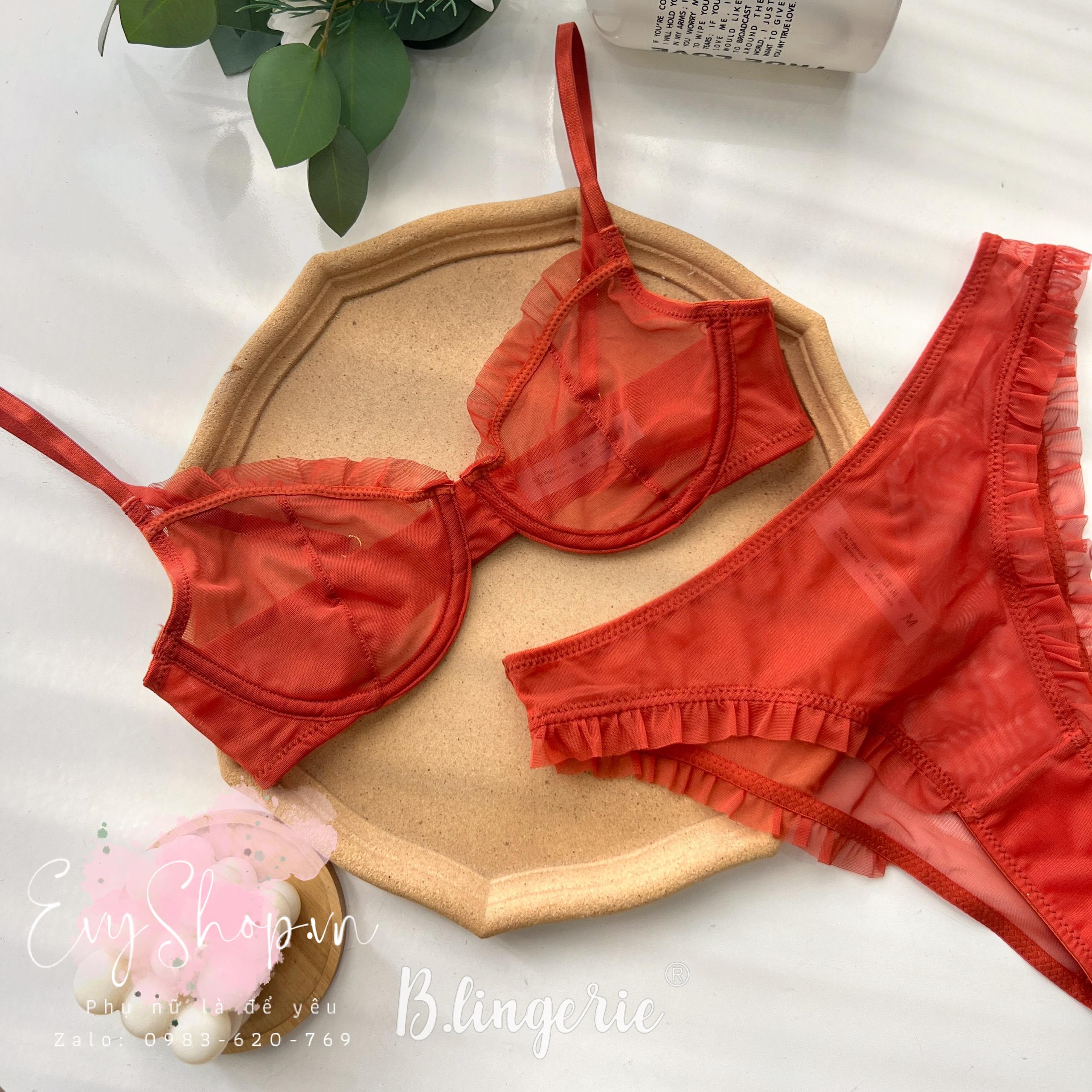Bộ Đồ Lót Trơn Đơn Giản
