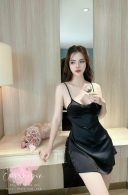Đầm Ngủ Hai Dây Trơn