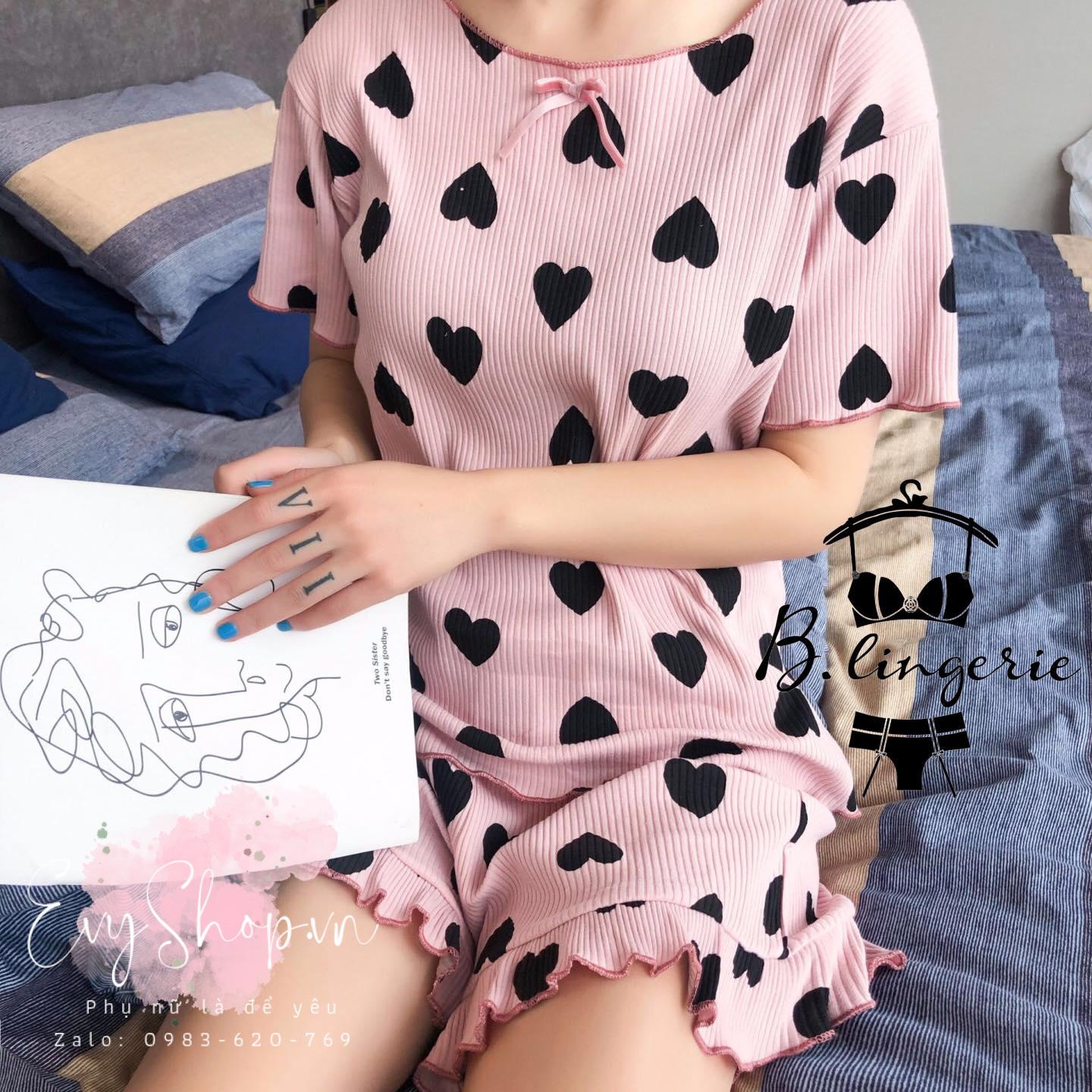 Đồ Bộ Ngủ Trái Tim
