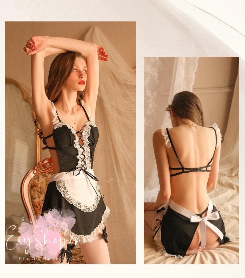 Đồ Ngủ Cosplay Cô Hầu