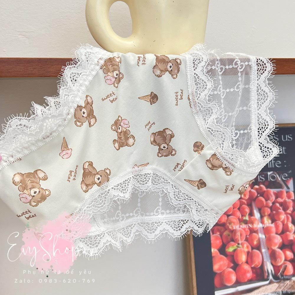 Quần Lót Nữ Ren Gấu