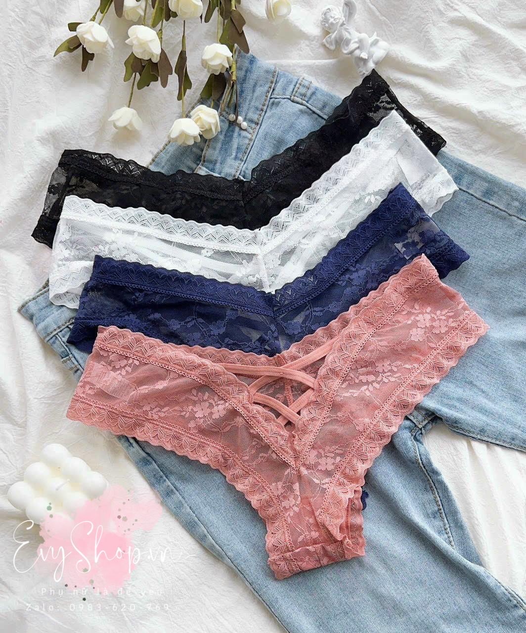 Quần Lót Nữ Ren Hoa Lá