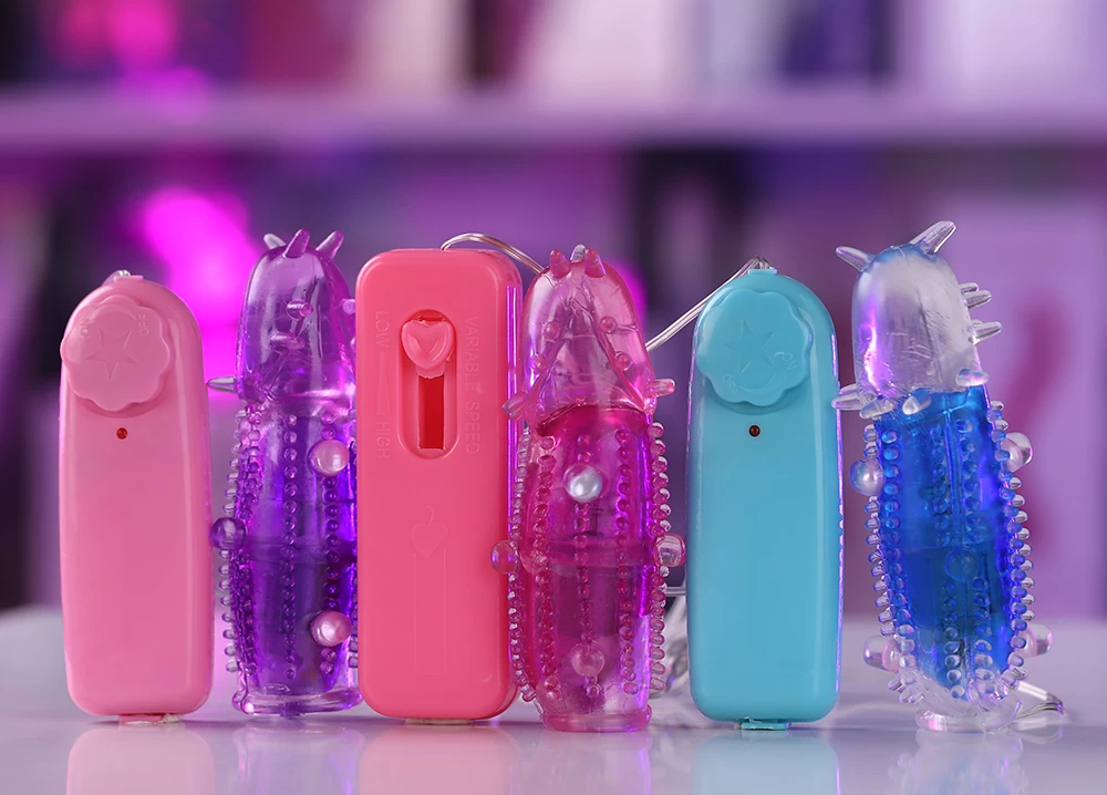 3 màu của trứng rung silicone gai mềm