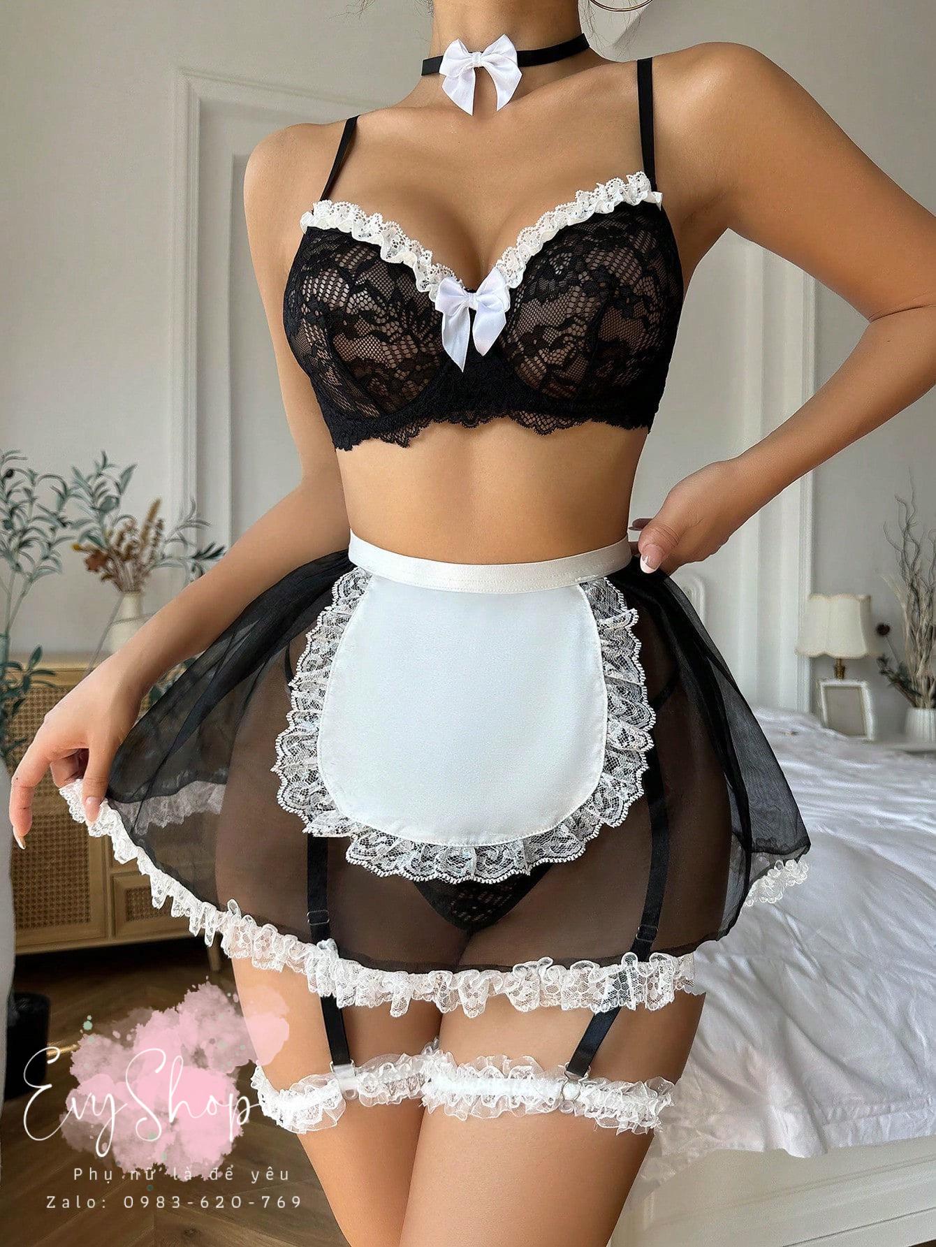 Váy Cosplay Nữ Phụ Vụ