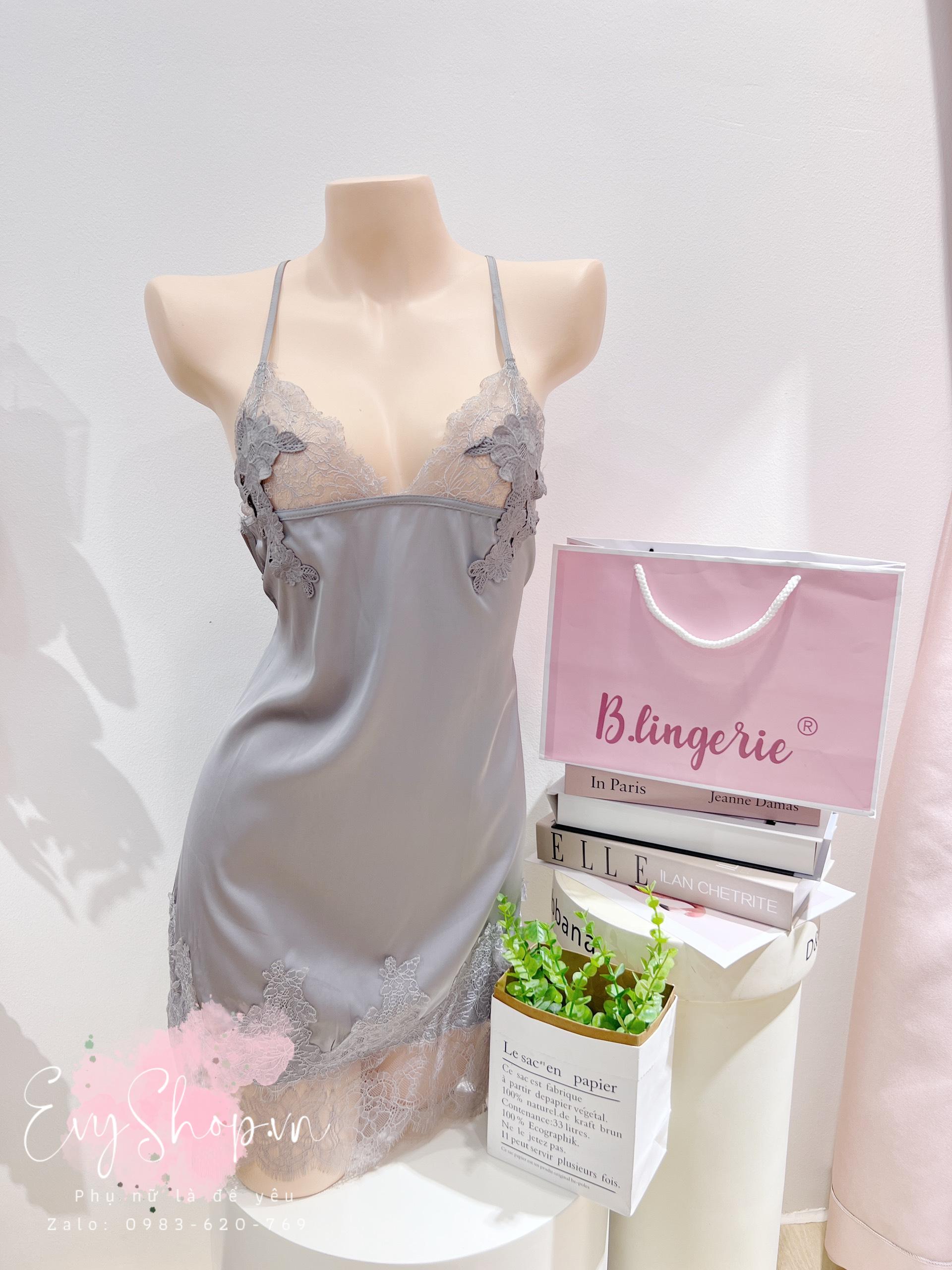 Váy Ngủ Bó Sát Gợi Cảm Xám