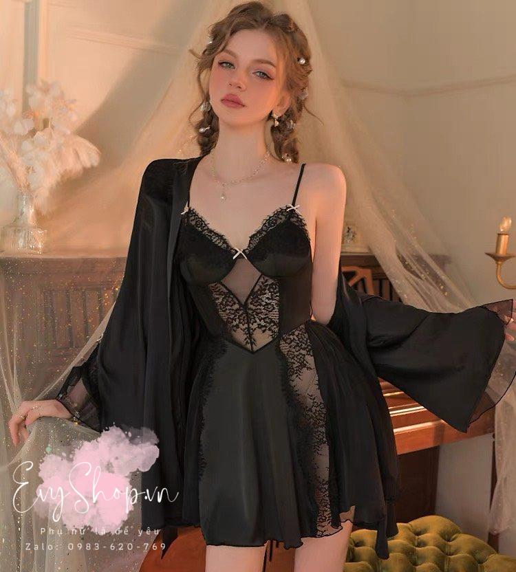 Váy Ngủ Nữ Tính Ren Gợi Cảm