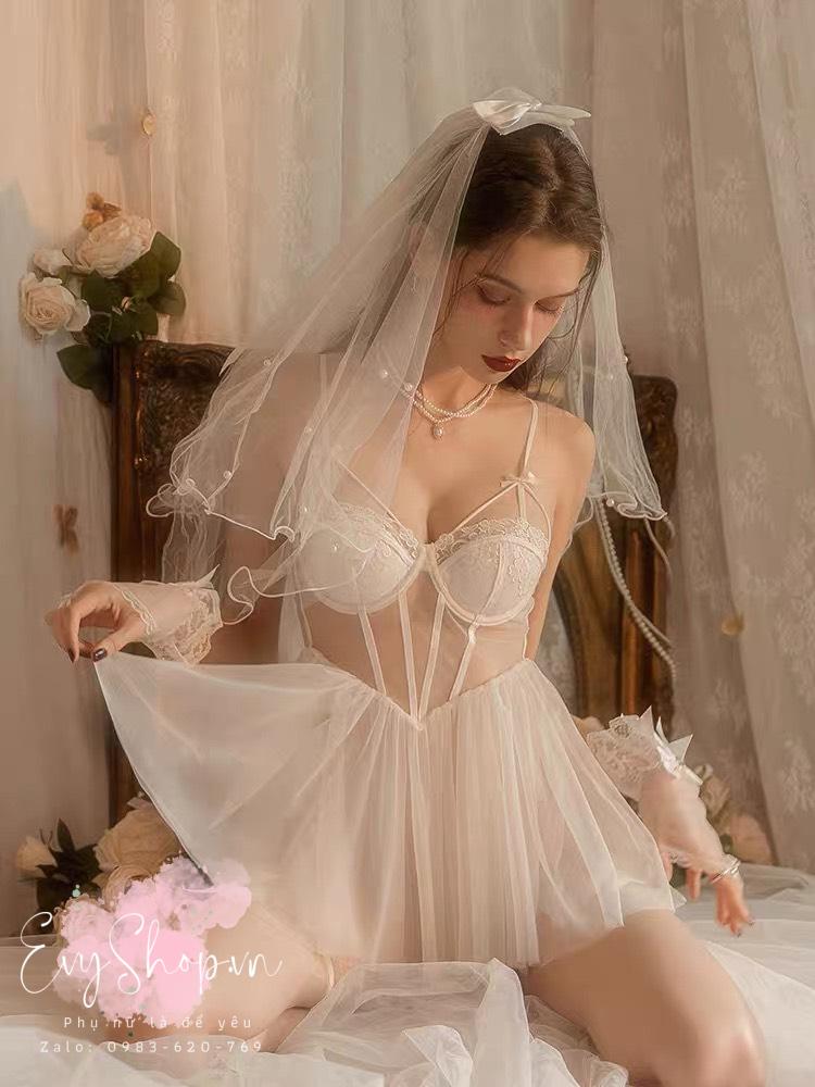 Váy Ngủ Siêu Mỏng Quyến Rũ