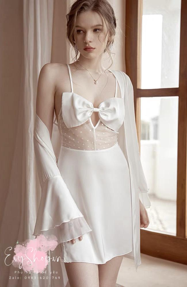 Váy Ngủ Thiết kế Lưới Gợi Cảm