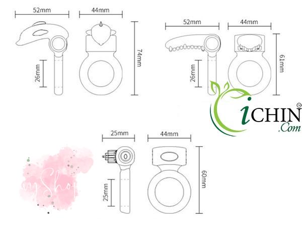 Vòng rung Dolphin giúp dương vật cương cứng tối đa