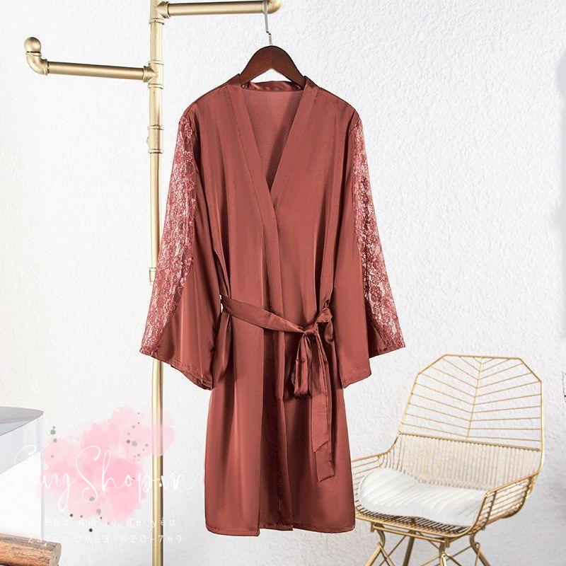 Áo Choàng Satin Cao Cấp EvyShop.VN