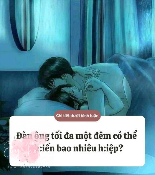 Một đêm nam giới có thể làm ‘chuyện ấy’ mấy lần?