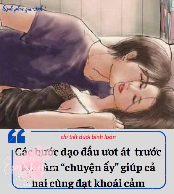 Các bước dạo đầu ướt át trước khi q.u.a.n hệ giúp cả hai cùng lên đỉnh