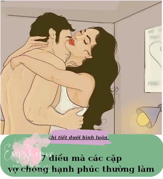 7 điều mà các cặp vợ chồng hạnh phúc thường làm